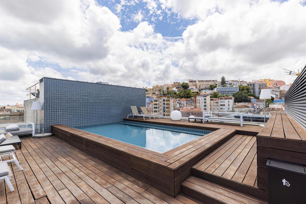 Liberdade Elegance W/Rooftop Pool By Lovelystay Lisbon Exterior photo